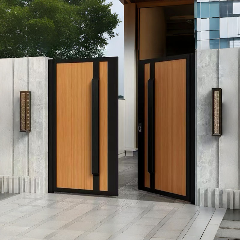 Modern Chinese Style Aluminum Alloy Gate