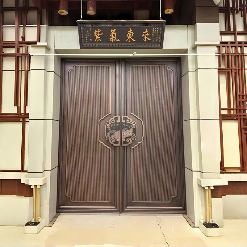 Ornate Aluminum Entry Gate