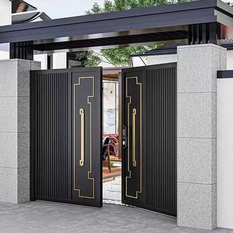 Solid Panel Privacy Aluminum Alloy Gate