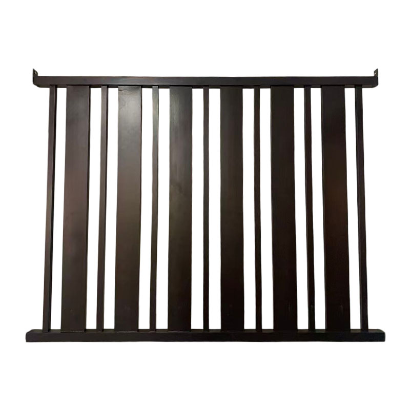 Piano Key Design Wrought Iron Privacy Fence